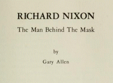 [Imprimateur] from Nixon: Behind the Mask by Gary Allen