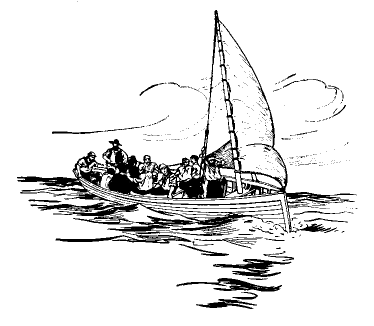 [Illustration] from Robinson Crusoe  by James Baldwin