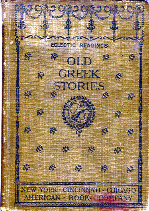 [Book Cover] from Old Greek Stories by James Baldwin