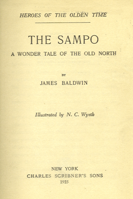 [Title Page] from The Sampo by James Baldwin