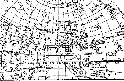 The World as it was Known in Columbus's Time.