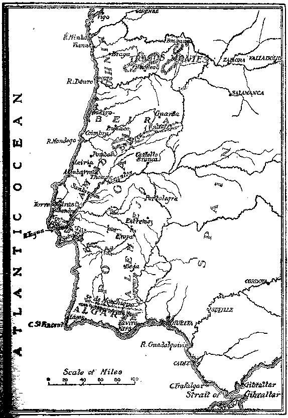 [Map] from Portugal by Edith A. Browne