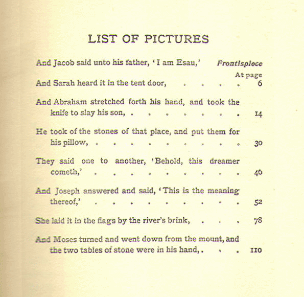 [List of Pictures] from Stories from the Old Testament by Louey Chisholm