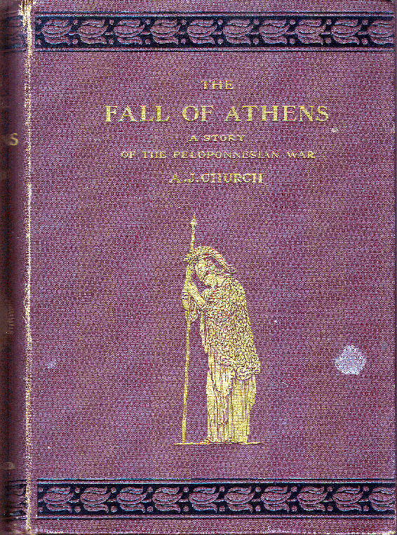 [Book Cover] from Callias - The Fall of Athens by Alfred J. Church
