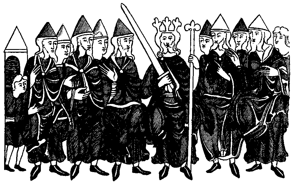 [Illustration] from English History Stories - I by Alfred J. Church