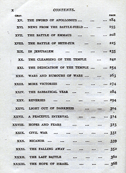 [Contents Page 2 of 2] from The Hammer by Alfred J. Church