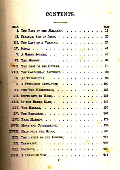 [Contents, Page 1 of 2] from Lords of the World by Alfred J. Church