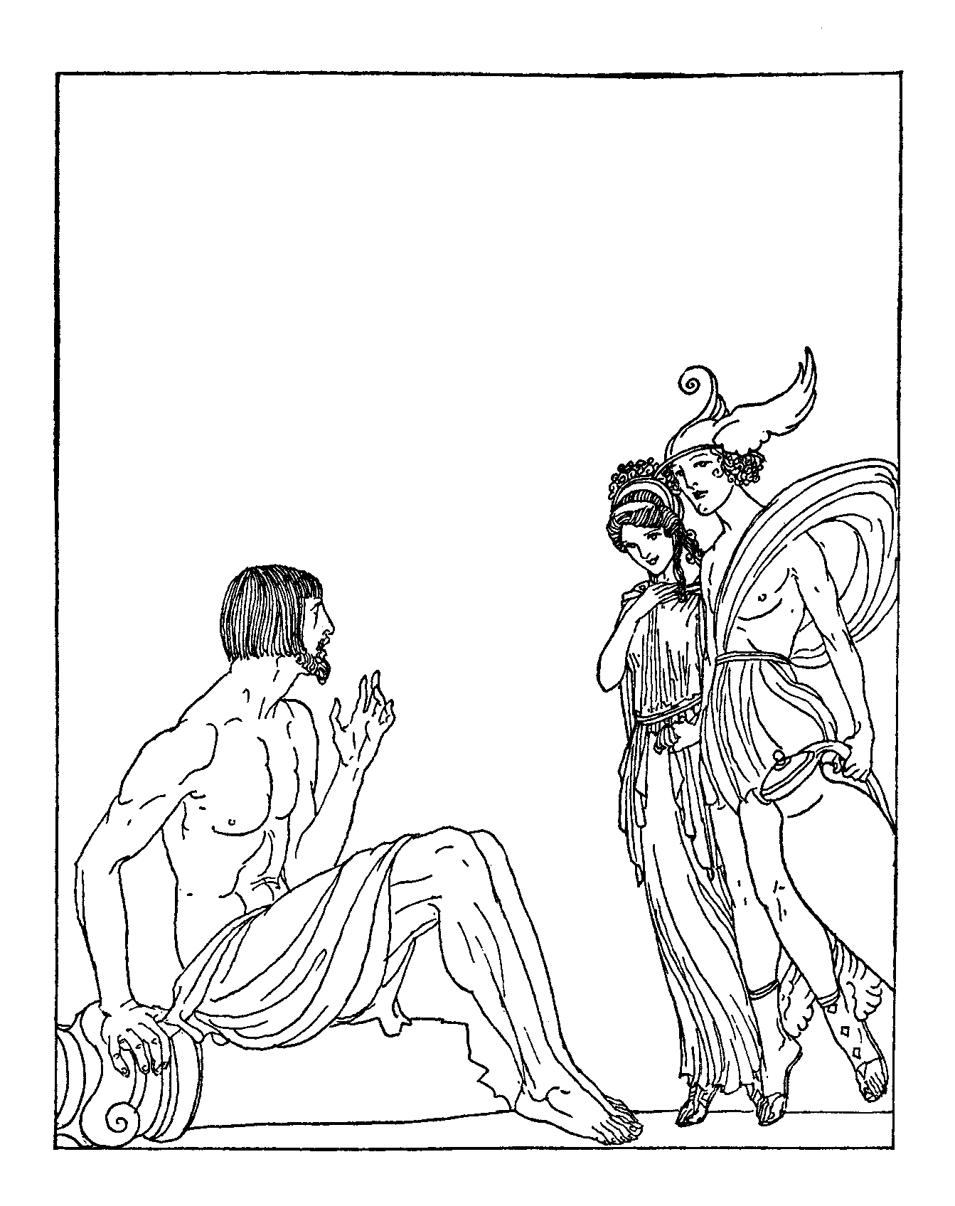 [Illustration] from Golden Fleece by Padraic Colum