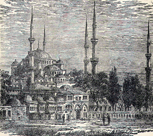 Mosque of Saint Sophia at Constantinople