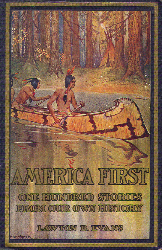 [Book Cover] from America First by Lawton Evans