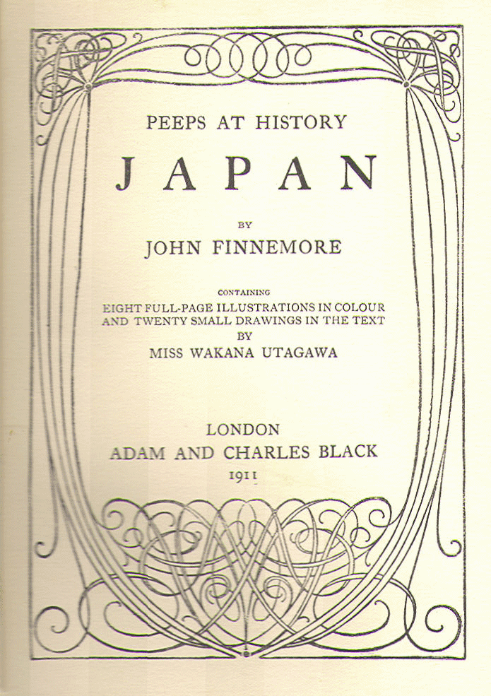 [Title Page] from Peeps at History - Japan by John Finnemore
