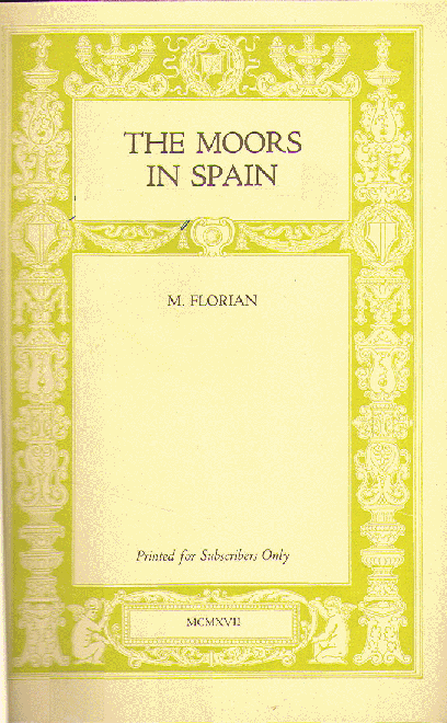 [Title Page] from The Moors in Spain by M. Florian