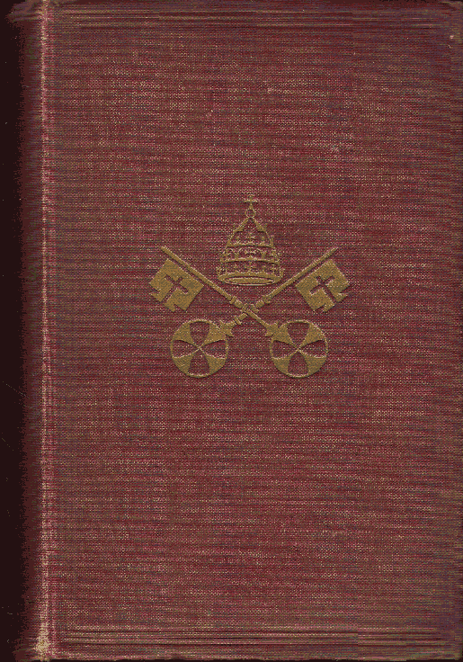 [Book Cover] from Life of Pius X by F. A. Forbes