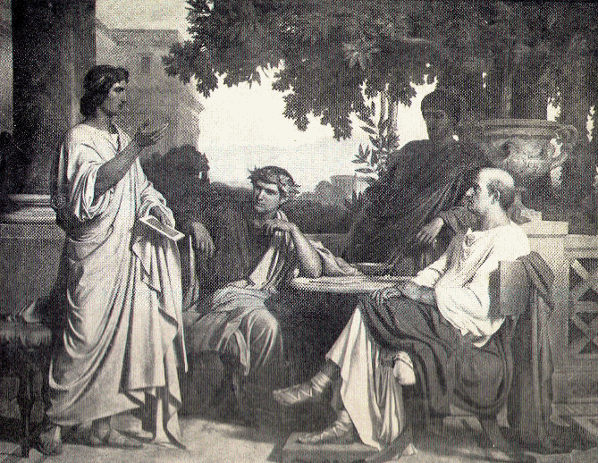 Virgil , Maecenas, Horace
