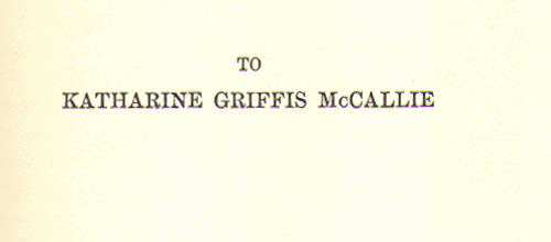 [Dedication] from China's Story by William Griffis