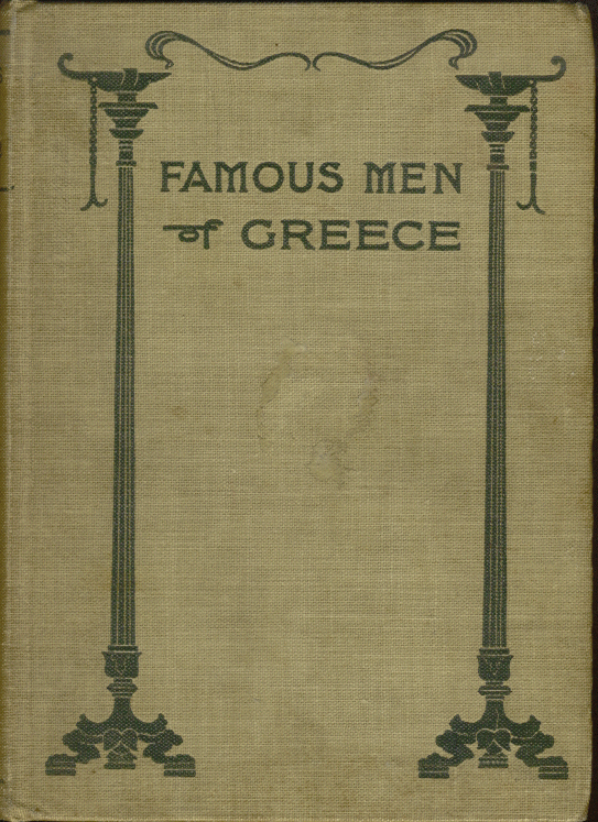 [Book Cover] from Famous Men of Greece by John Haaren