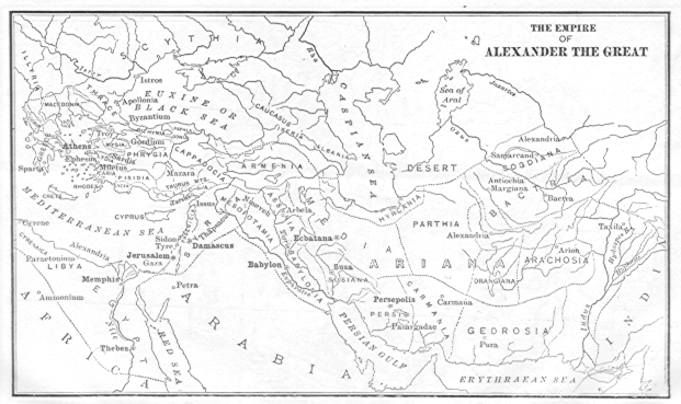 [The Empire of Alexander the Great] from Famous Men of Greece by John Haaren