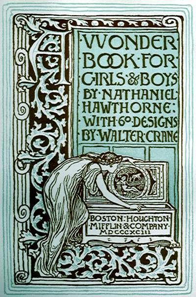 [Title Page] from The Wonder Book by N. Hawthorne