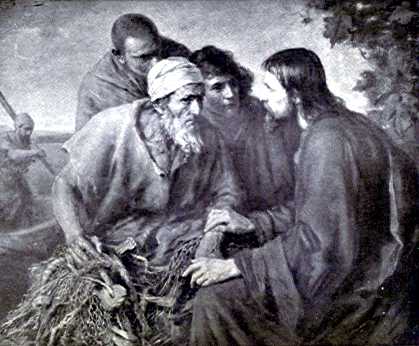christ and the fishermen