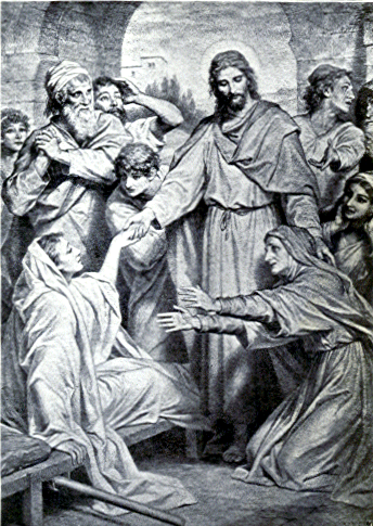 jesus raising the widow of nain's son