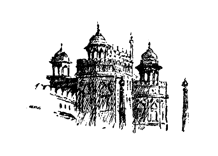 [Illustration] from Peeps at History - India by Beatrice Home