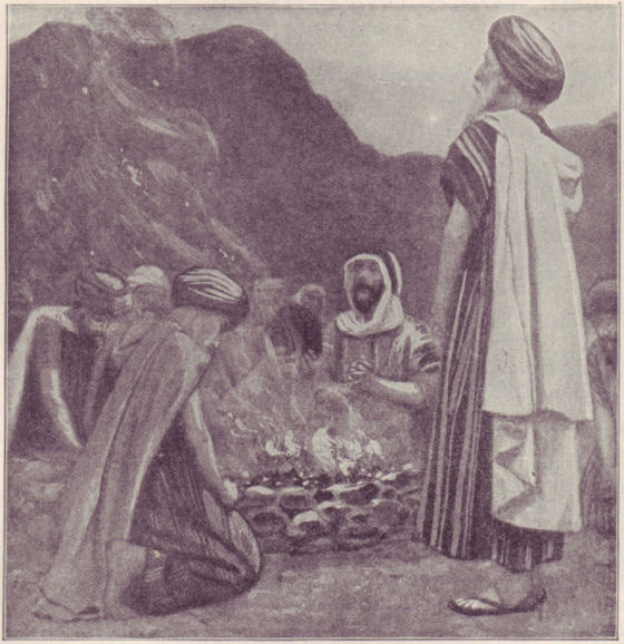 Elijah's sacrifice on Mount Carmel