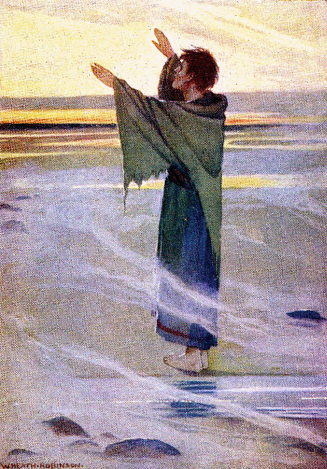 [Illustration] from Stories from Chaucer by Janet Kelman