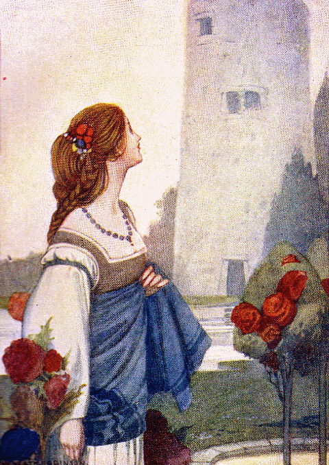 [Illustration] from Stories from Chaucer by Janet Kelman