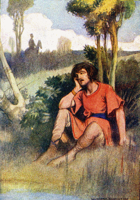 [Illustration] from Stories from Chaucer by Janet Kelman