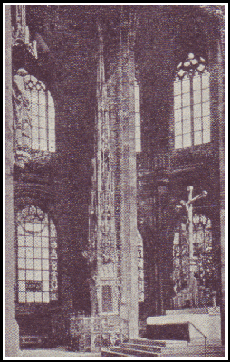 The Ciborium (Pyx) Church of St. Lawrence.