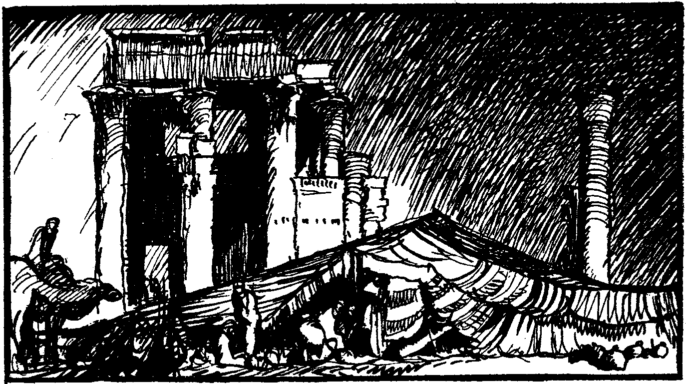 [Illustration] from Eothen - Travel in the East by A. W. Kinglake