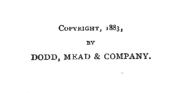 [Copyright Page] from The War with Mexico by H. O. Ladd