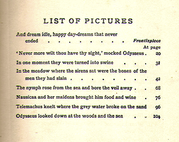 [List of Pictures] from Stories from the Odyssey by Jeanie Lang