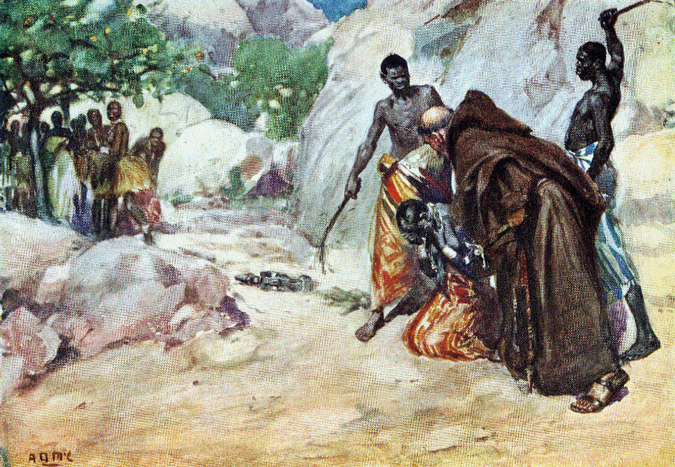 Conversion of the natives