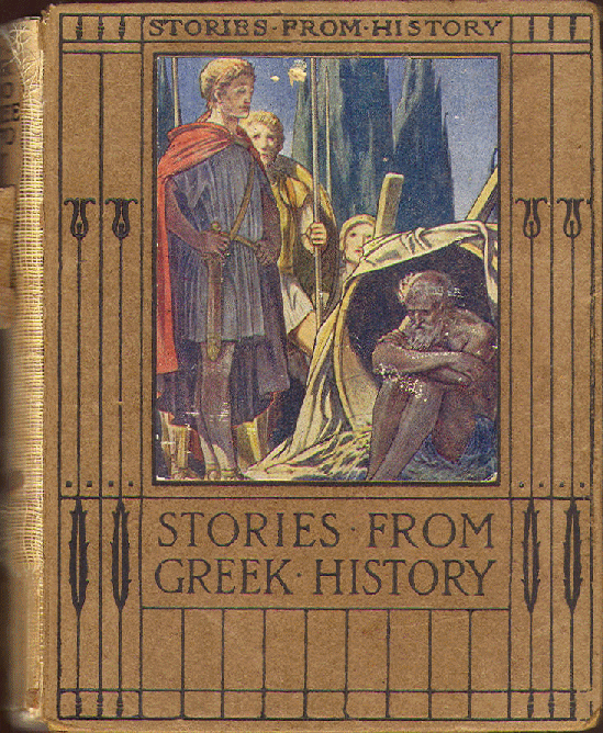 [Book Cover] from Stories from Greek History by Ethelwyn Lemon