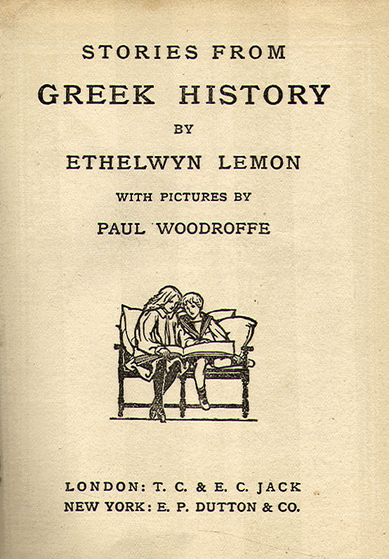 [Title Page] from Stories from Greek History by Ethelwyn Lemon