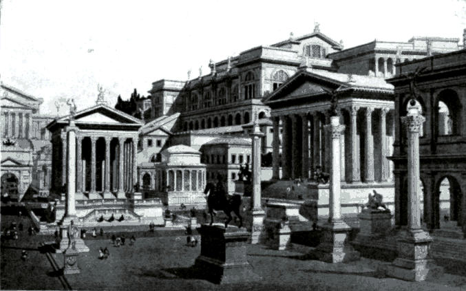 [Illustration] from Stories from the Roman Forum by Isabel Lovell