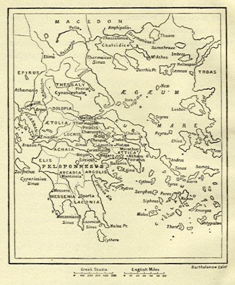 [Map] from The Story of Greece by Mary Macgregor