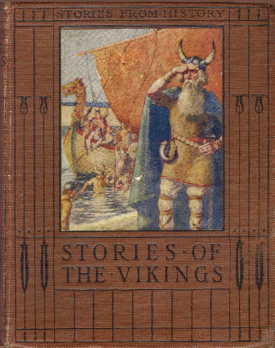 [Book Cover] from Stories of the Vikings by Mary Macgregor