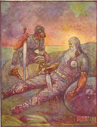 Death of beowulf