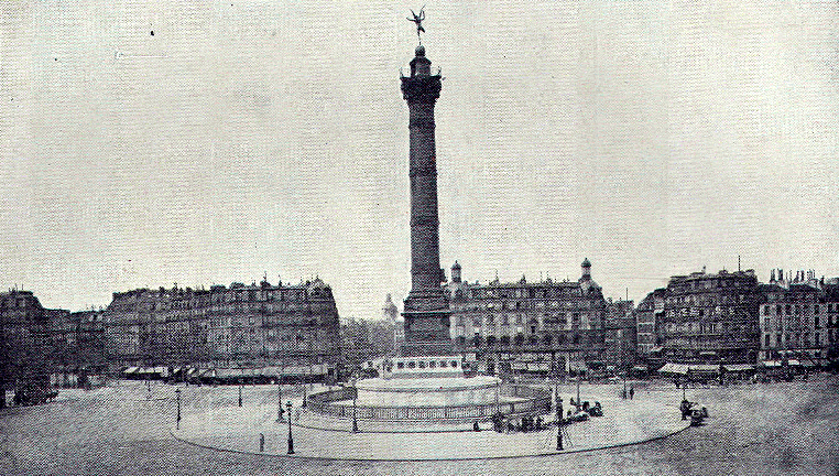 column of la bastille