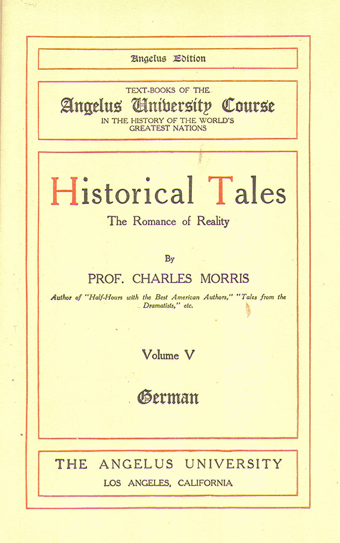 [Title Page] from Historical Tales - German by Charles Morris