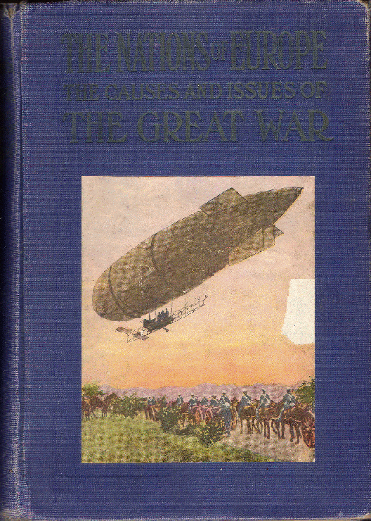 [Book Cover] from Europe and the Great War by Charles Morris