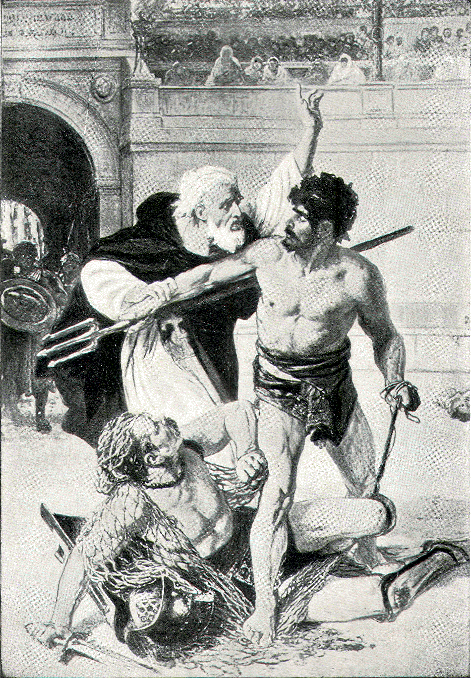 Saint Telemachus And Gladiator