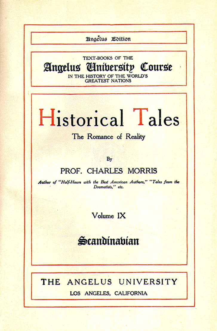 [Title Page] from Historical Tales - Scandinavian by Charles Morris