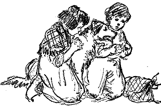 [Illustration] from Belgian Twins by Lucy F. Perkins