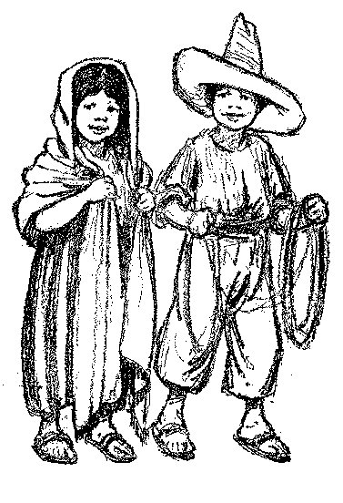 [Illustration] from Mexican Twins by Lucy F. Perkins