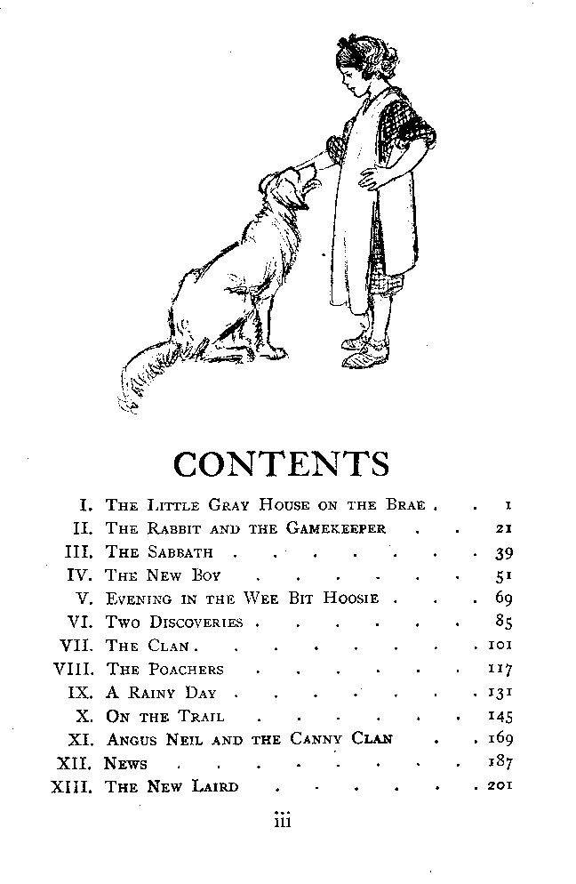 [Contents] from Scotch Twins by Lucy F. Perkins