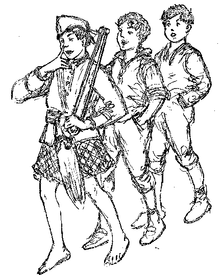 [Illustration] from Scotch Twins by Lucy F. Perkins