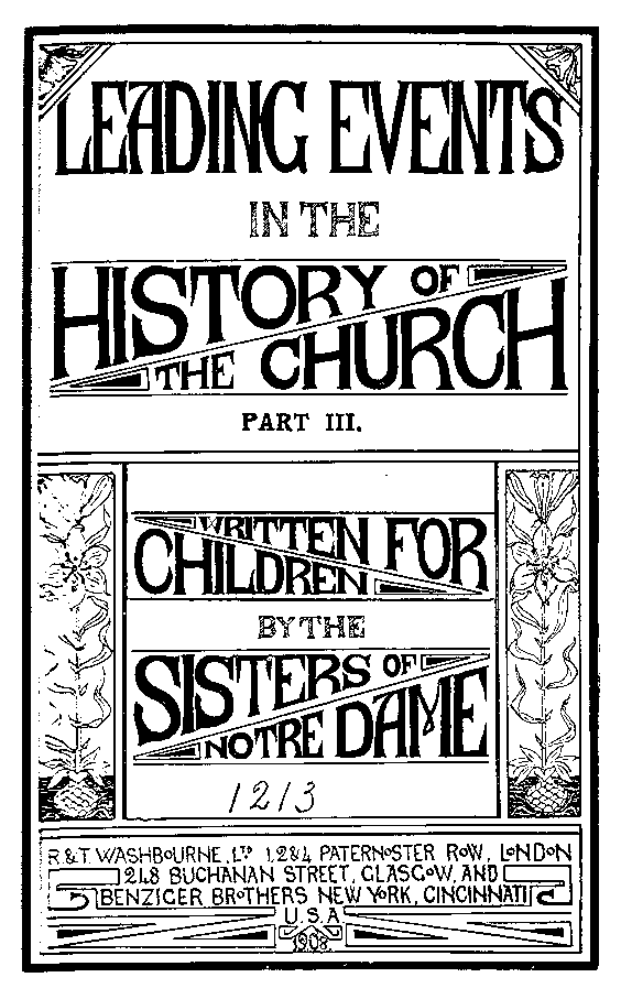 [Title Page] from Church - Later Middle Ages by Notre Dame